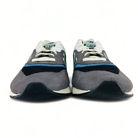 New Balance 997H Cordura Sneaker Shoes - Grey/Black/Heron Blue/Green