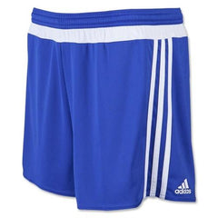 Pantalón corto adidas MLS 15 Match para mujer en azul marino y blanco