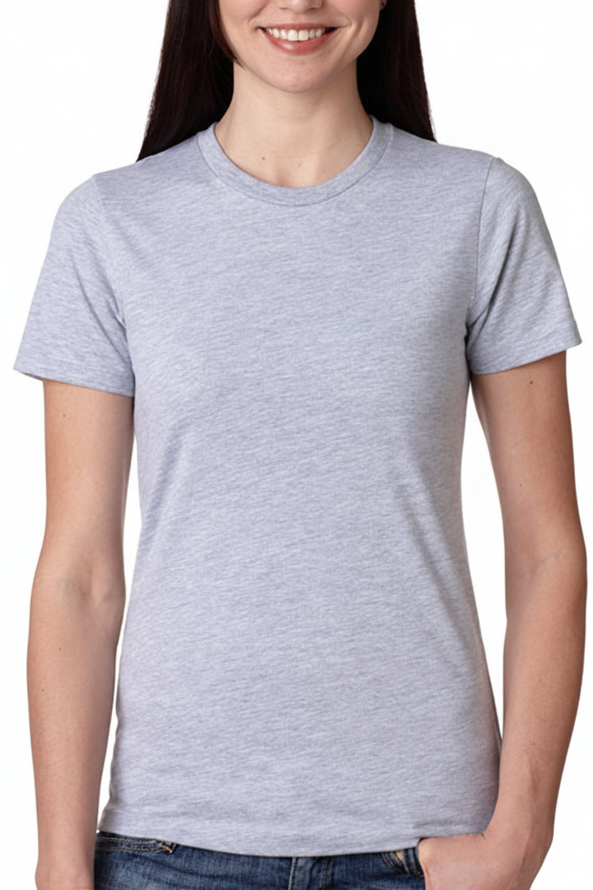 Next Level Women's Ideal T-Shirt - Heather Grey