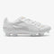 PUMA Evopower 1.2 Leather FG Firm Ground Soccer Cleats - White/Metallic White/Fluo Orange
