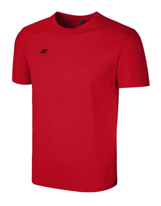 Capelli Adult Basic Cotton Tee - Red