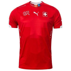 PUMA Switzerland Home Jersey 2014 Red