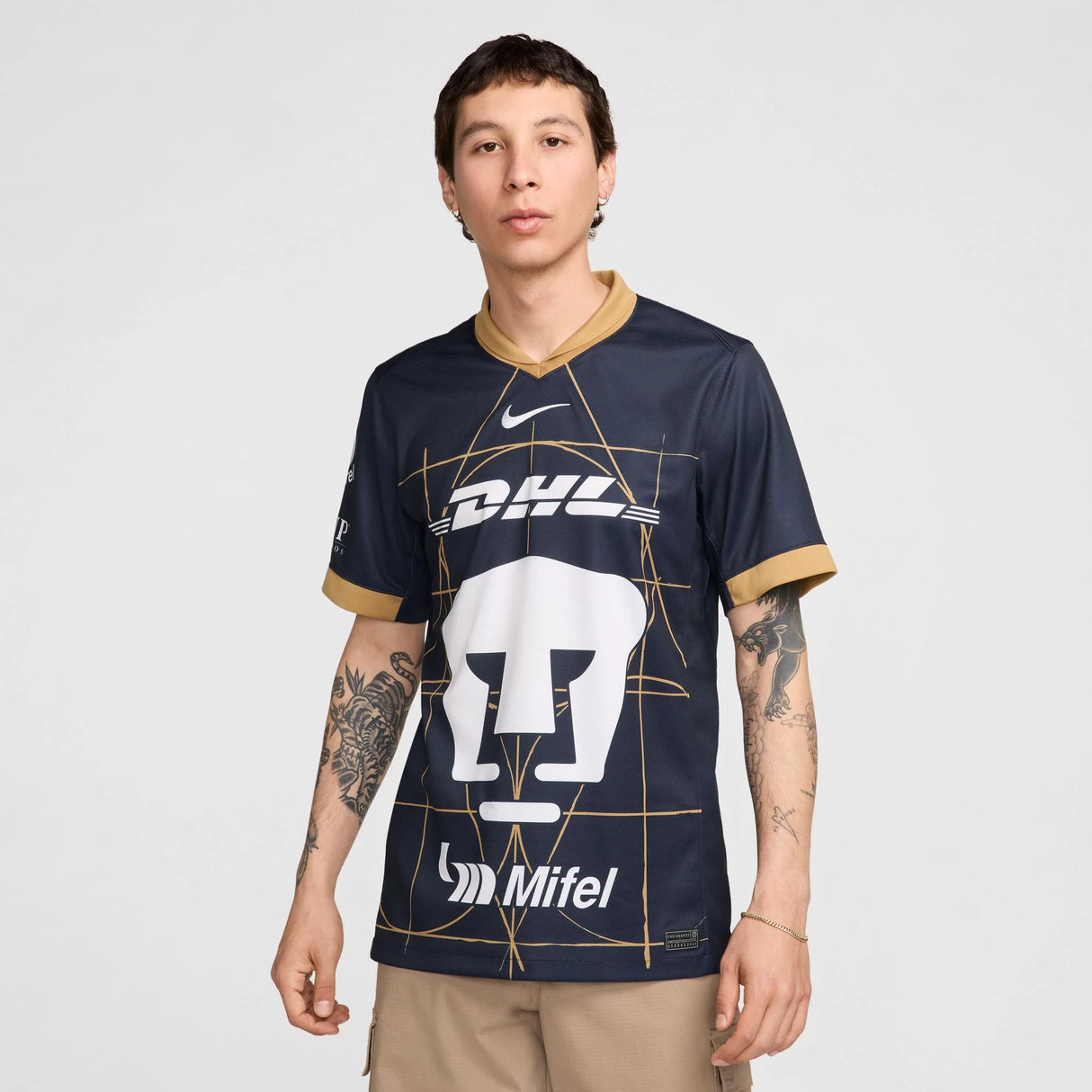 Nike Pumas 2024 Men's Away Jersey - Navy