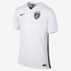Camiseta local de fútbol de Estados Unidos Nike para jóvenes de 15 años en blanco