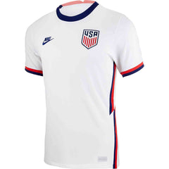 Camiseta local Nike USA 20 en blanco y azul