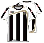 Camiseta de local Udinese 2010 blanca/