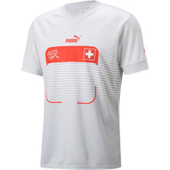 PUMA Switzerland Away Jersey 2022/2023 White/Red