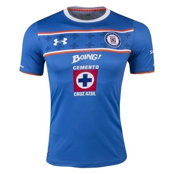 Under Armour Youth Cruz Azul Home Jersey 2015