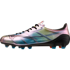 Mizuno Alpha II Japan FG - Botas para terreno firme, color negro/iridiscente