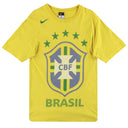 Nike Brazil Core  Men's Soccer  Tee - Yellow
