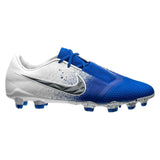 Nike Phantom Venom Elite FG Firm Ground Soccer Cleats - White/Racer Blue