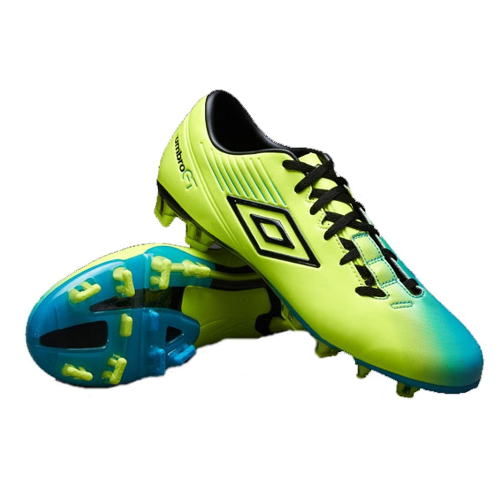 Umbro GT II Pro-A FG Firm Ground Football Boots Neon/Black