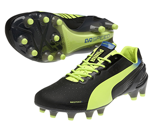 PUMA Evospeed 1.2 FG Black-Floure