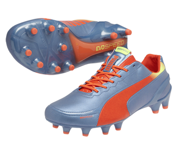 PUMA evoSEED 1.2 L FG Blue/Peach/Yellow