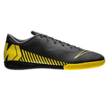 Nike Mercurial VaporX 12 Academy IC Indoor Soccer Shoes - Dark Grey/Yellow