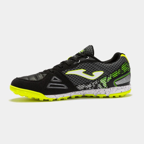 Joma Mundial 2201 TF Men's Soccer Cleats - Black/Fluo Yellow