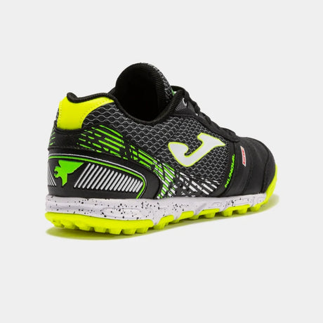 Joma Mundial 2201 TF Men's Soccer Cleats - Black/Fluo Yellow