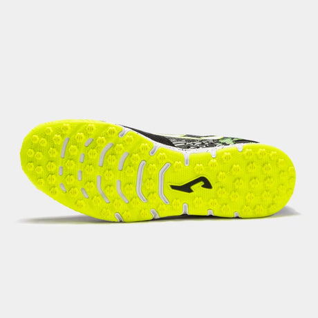 Joma Mundial 2201 TF Men's Soccer Cleats - Black/Fluo Yellow