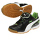 PUMA Esito Finale IT Indoor Soccer Shoes - Black/White/Green