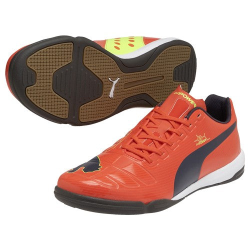 PUMA evoPOWER 3 IT Men's Soccer Shoes - Fluro Peach