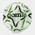 Joma Egeo II Soccer Ball - White/Black/Green