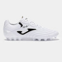 Joma Aguila Cup 2402 AG Men's Soccer Cleats - White/Black