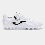 Joma Aguila Cup 2402 AG Men's Soccer Cleats - White/Black