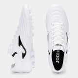 Joma Aguila Cup 2402 AG Men's Soccer Cleats - White/Black