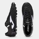 Joma Aguila Cup 2401 AG Men's Soccer Cleats - Black/White