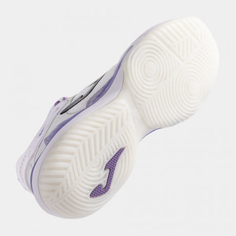 Joma P.Stroke Women's Pickleball Shoes - White/Purple
