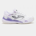 Joma P.Stroke Women's Pickleball Shoes - White/Purple
