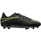 Nike JR Hypervenom Phelon II FG Soccer Cleats - Black/Volt