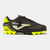 Joma Toledo 2201 HG Youth Soccer Cleats - Black/Yellow