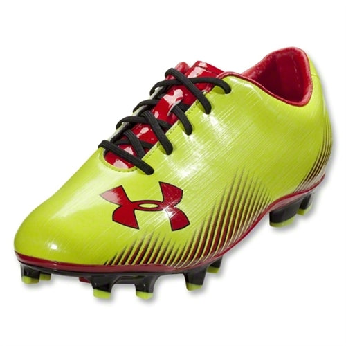 Under Armour Blur Challenge II FG Youth Soccer Cleats- Velocity/Black
