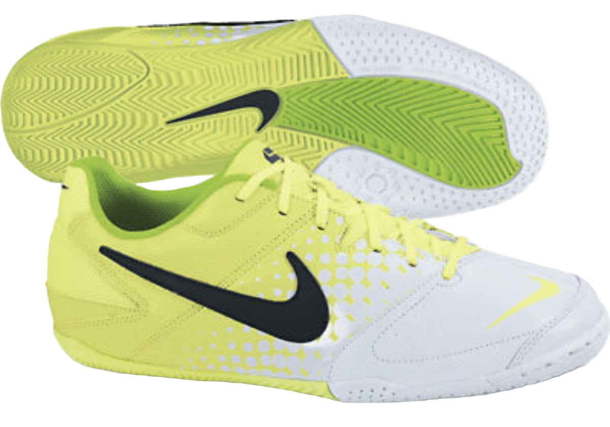 Nike JR 5 Elastico Indoor Soccer Shoes - Volt/White/Black