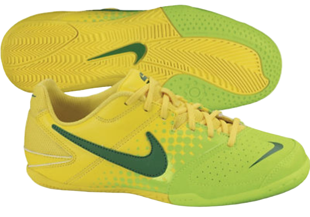 Nike JR 5 Elastico Indoor Soccer Shoes - Yellow/Electricity/Green