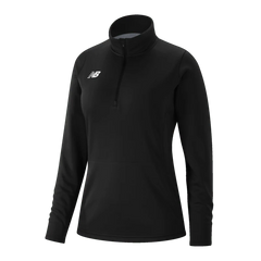New Balance Women's Thermal Half-Zip Pullover Black