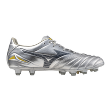 Mizuno Morelia Neo IV Pro FG Terreno firme Plata/Oro