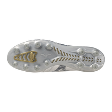 Mizuno Morelia Neo IV Elite FG Terreno firme Plata/Oro
