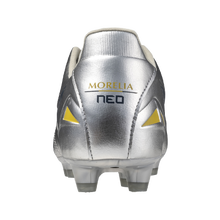 Mizuno Morelia Neo IV Pro FG Terreno firme Plata/Oro
