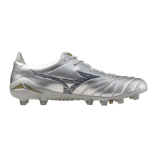 Mizuno Morelia Neo IV Elite FG Terreno firme Plata/Oro