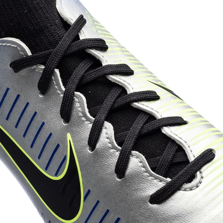 Nike Kids' Neymar Jr. Mercurial Victory VI Dynamic Fit (FG) Firm-Ground Football Boot Racer Blue/Black/Volt