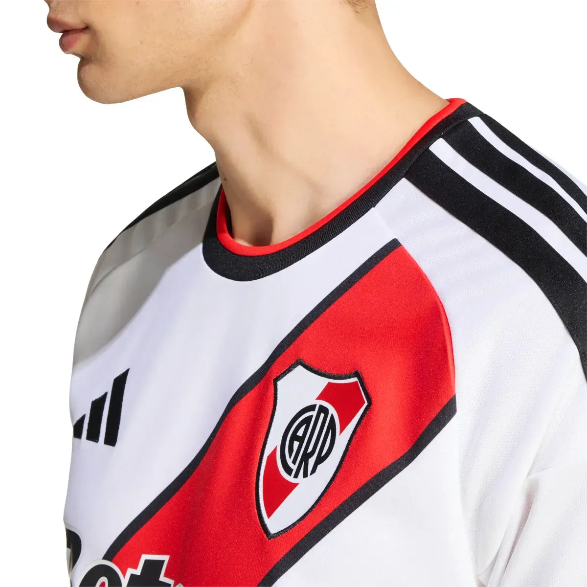 Camiseta de fútbol de local adidas River Plate para hombre 26/27 - Blanco/Rojo