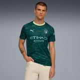 PUMA Manchester City 4th Men's Soccer Jersey 26 - Green Terrain