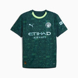 PUMA Manchester City 4th Men's Soccer Jersey 26 - Green Terrain