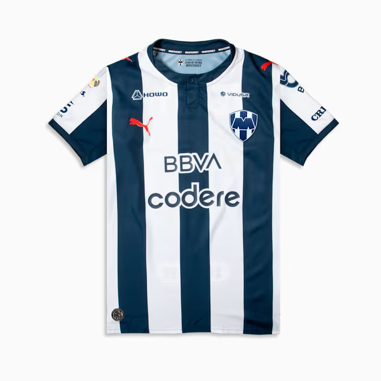 PUMA Camiseta de Fútbol de Hombre Monterrey Home Estadio 26-27 - Azul Marino