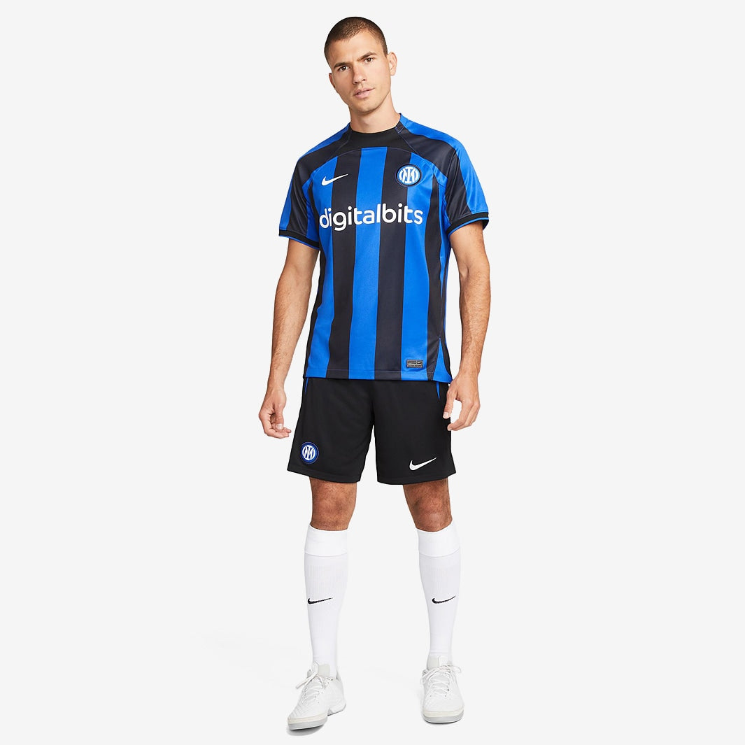 Nike Inter Milan Home Jersey 22 - Black/Blue