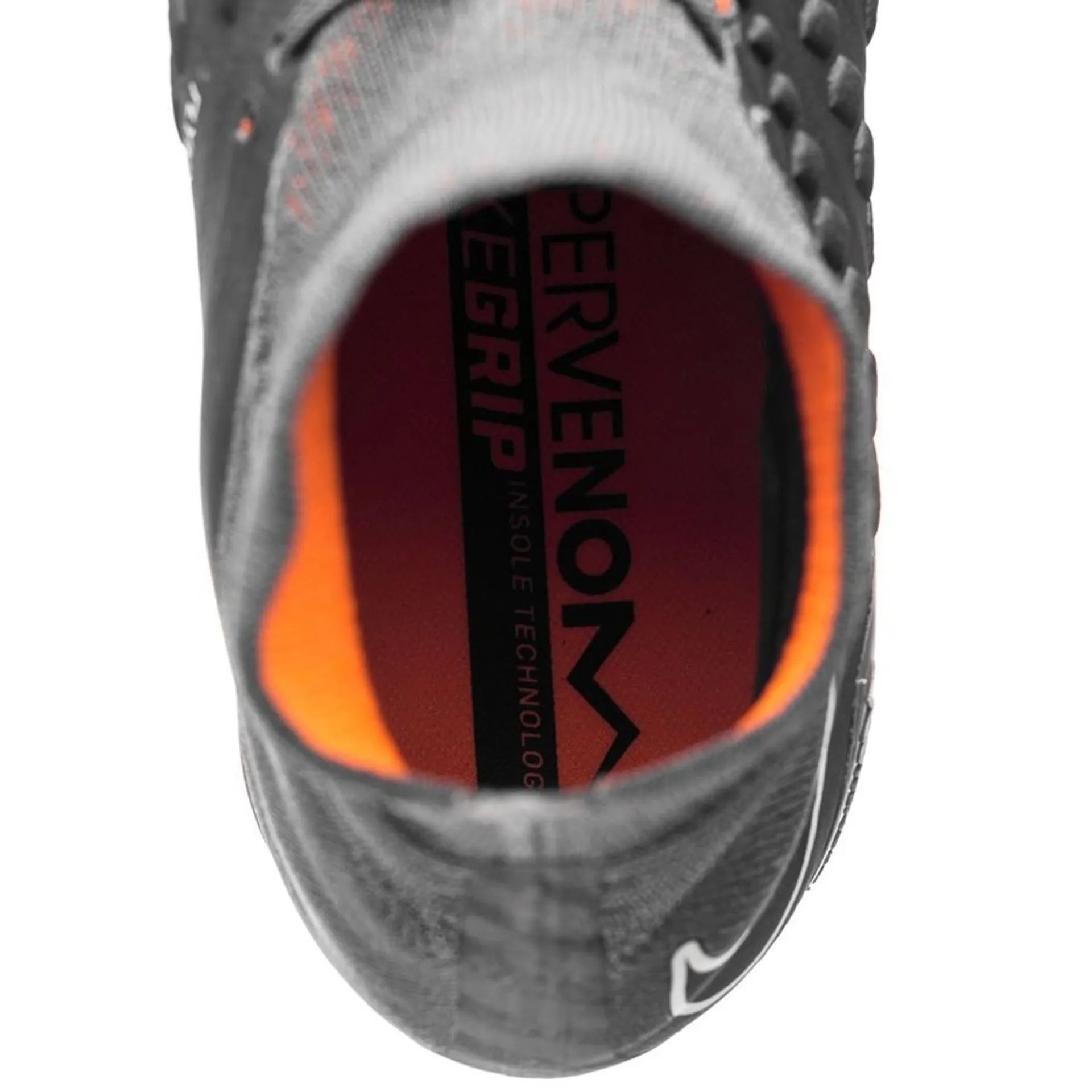Nike Hypervenom Phantom 3 Elite DF FG/AG Multi-Ground Soccer Cleats - Dark Grey/Total Orange/White