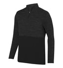 Sudadera Augusta Shadow Tonal Heather con cremallera de 1/4