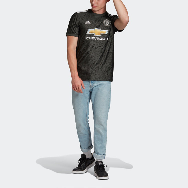 adidas Manchester United Away Jersey 20 - Legacy Green/Black